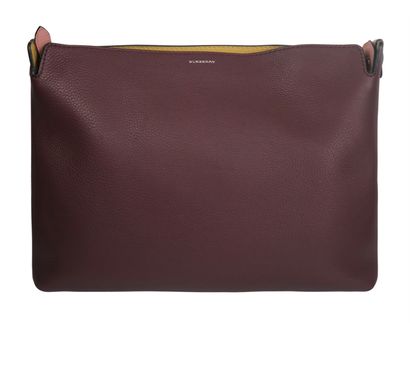 Two Tone Pebbled Pouch, front view